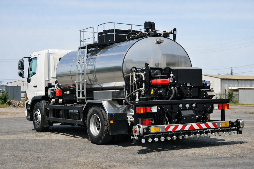 تانکر قیرپاش