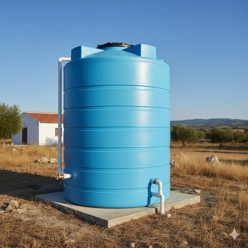 منبع آب پلی اتیلن